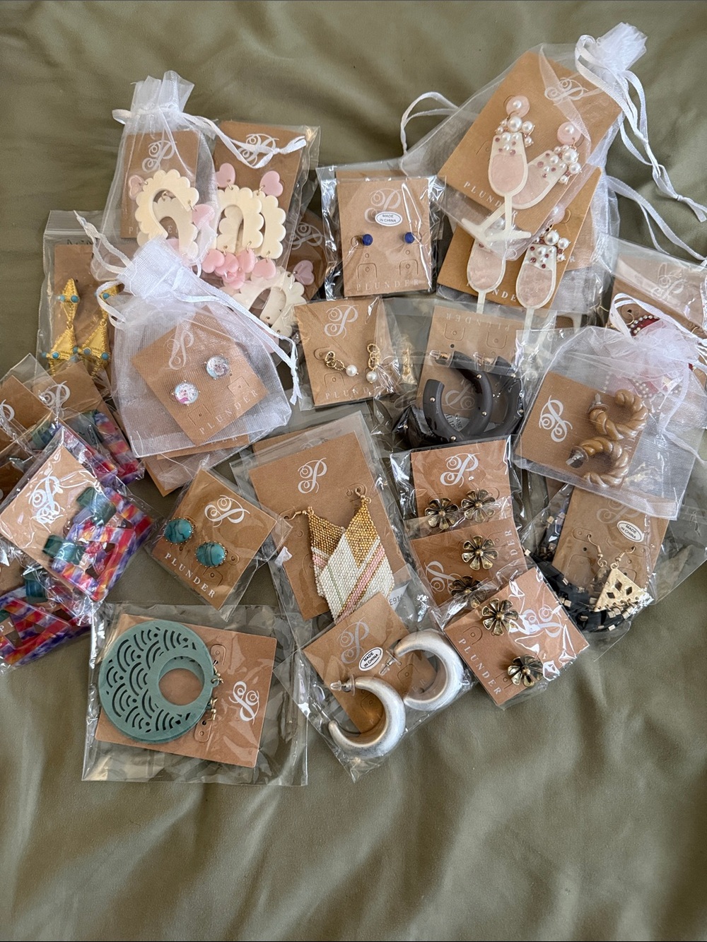 NWT•••Plunder Mixed Earrings •••5 pr for $10•Pic your 5•